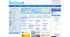 Desktop Screenshot of jaipurrental.com